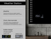 Dizainera LED vannas istabas spogulis ar aizmugurējo apgaismojumu L55 #5