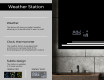 Dizainera LED vannas istabas spogulis ar aizmugurējo apgaismojumu L75 #5