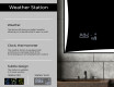 Dizainera LED vannas istabas spogulis ar aizmugurējo apgaismojumu L77 #5