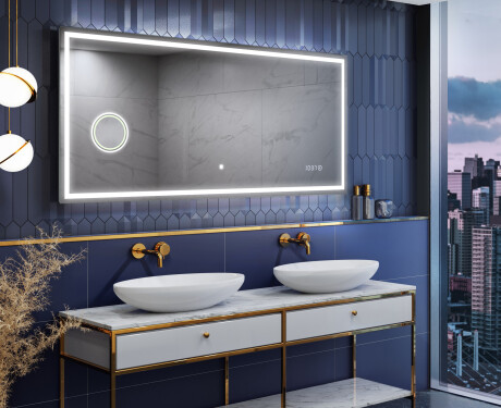 Lustro Łazienkowe z Podświetleniem LED - SlimLine L49