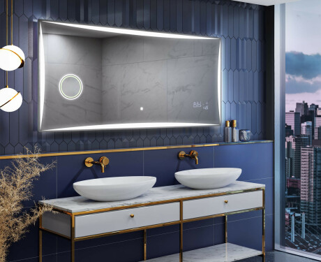 Lustro Łazienkowe z Podświetleniem LED - SlimLine L77