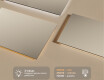 Prostokątne Lustro Łazienkowe Podświetlane 120x70cm z zimną barwą LED 7000K, ciepłą barwą 3000K lub barwą neutralną 4500K #3