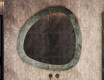 Neregulāras formas spogulis ar dabīgā akmens rāmi L296 #4