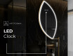 Neregulārais spogulis ar LED apgaismojumu dekoratīvs dizains L222 #8