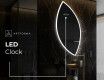 Neregulārais spogulis ar LED apgaismojumu dekoratīvs dizains L222 #7