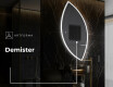 Neregulārais spogulis ar LED apgaismojumu dekoratīvs dizains L222 #8