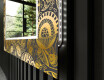 Podświetlane lustro dekoracyjne LED do przedpokoju - Ancient Pattern #9
