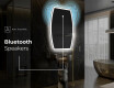 Neregulārais spogulis ar LED apgaismojumu dekoratīvs dizains M222 #6