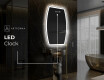 Neregulārais spogulis ar LED apgaismojumu dekoratīvs dizains M222 #8