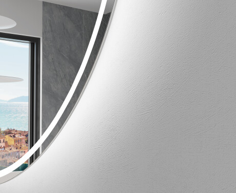 Neregulārais spogulis ar LED apgaismojumu dekoratīvs dizains M223 #2
