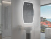 Neregulārais spogulis ar LED apgaismojumu dekoratīvs dizains M223 #9