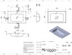 DELLA 700 MIRASOFT izlietne