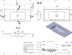 DELLA 1000 MIRASOFT izlietne