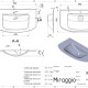 Izlietne DEA 1000 MIRASOFT #1