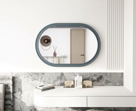 Vannas istabas spogulis ar MDF rāmi L301 #3