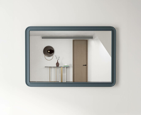 Noapaļots spogulis ar MDF rāmi L299 #6
