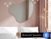 Neregulārais spogulis ar LED apgaismojumu dekoratīvs dizains N221 #8