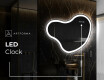 Neregulārais spogulis ar LED apgaismojumu dekoratīvs dizains N222 #7
