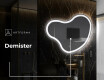 Neregulārais spogulis ar LED apgaismojumu dekoratīvs dizains N222 #8