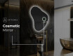 Neregulārais spogulis ar LED apgaismojumu, dekoratīvs dizains V221 #5