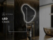 Neregulārais spogulis ar LED apgaismojumu, dekoratīvs dizains V221 #8