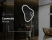 Neregulārais spogulis ar LED apgaismojumu, dekoratīvs dizains V223 #6