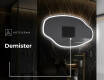 Neregulārais spogulis ar LED apgaismojumu Dekoratīvais dizains O222 #8