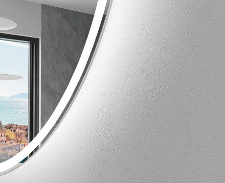 Neregulārais spogulis ar LED apgaismojumu dekoratīvs dizains H222 #2