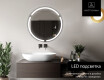 Okrągłe Lustro Łazienkowe Podświetlane LED119 #4