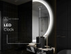 Pusapaļš spogulis ar LED apgaismojumu A222 #8