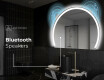 Pusapaļš spogulis ar LED apgaismojumu W222 #7