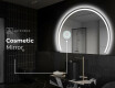 Pusapļa spogulis LED izgaismots sienas spogulis W223 #5
