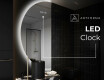 Pusapaļš spogulis ar LED apgaismojumu D221 #7