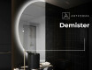 Pusapaļš spogulis ar LED apgaismojumu D221 #8