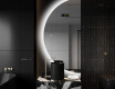 Pusapaļš spogulis ar LED apgaismojumu D221 #4