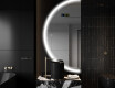 Pusapaļš spogulis ar LED apgaismojumu D222 #4
