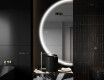 Pusapaļš spogulis ar LED apgaismojumu D223 #4