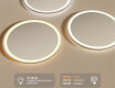Okrągłe Lustro Łazienkowe Podświetlane 60cm z zimną barwą LED 7000K, ciepłą barwą 3000K lub barwą neutralną 4500K #3