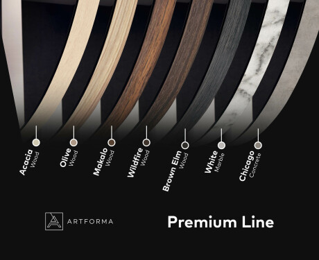 Apaļš piekaramais spogulis ar apgaismojumu L99 #4