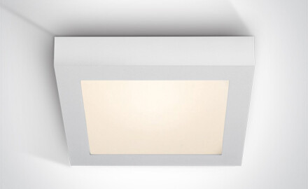 MORFI griestu lampa 22 W, 3000 K, IP40, balta