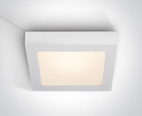 MORFI griestu lampa 22 W, 3000 K, IP40, balta