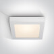 MORFI griestu lampa 22 W, 3000 K, IP40, balta #1