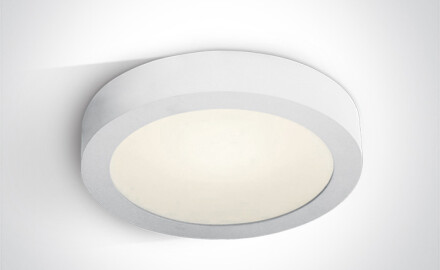 MORFI 2 griestu lampa 30 W 3000 K IP40 balta