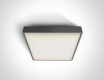 PIRNARI AN griestu lampa 24 W, 3000 K, IP65, pelēka