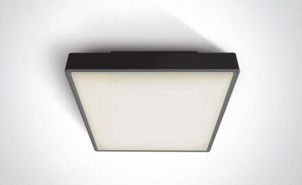 PIRNARI E griestu lampa 12 W E27 IP65 antracīta krāsā