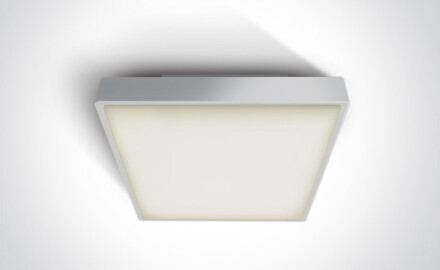 PIRNARI E griestu lampa 12 W E27 IP65 pelēka