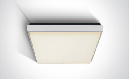 STAMATA griestu lampa 25 W, 3000 K, IP54, antracīta krāsā