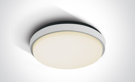 FASIDERI griestu lampa 20 W, 3000 K, IP54, antracīta krāsā