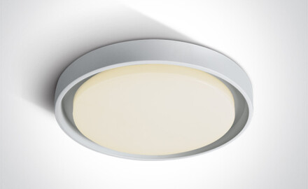 MOULKI griestu lampa 30 W, 3000 K, IP54, antracīta krāsā