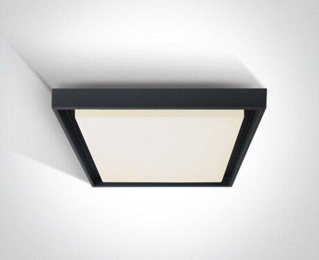 MOULKI griestu lampa 30 W, 3000 K, IP54, balta